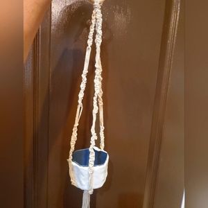 Boho Macrame Pot Holder